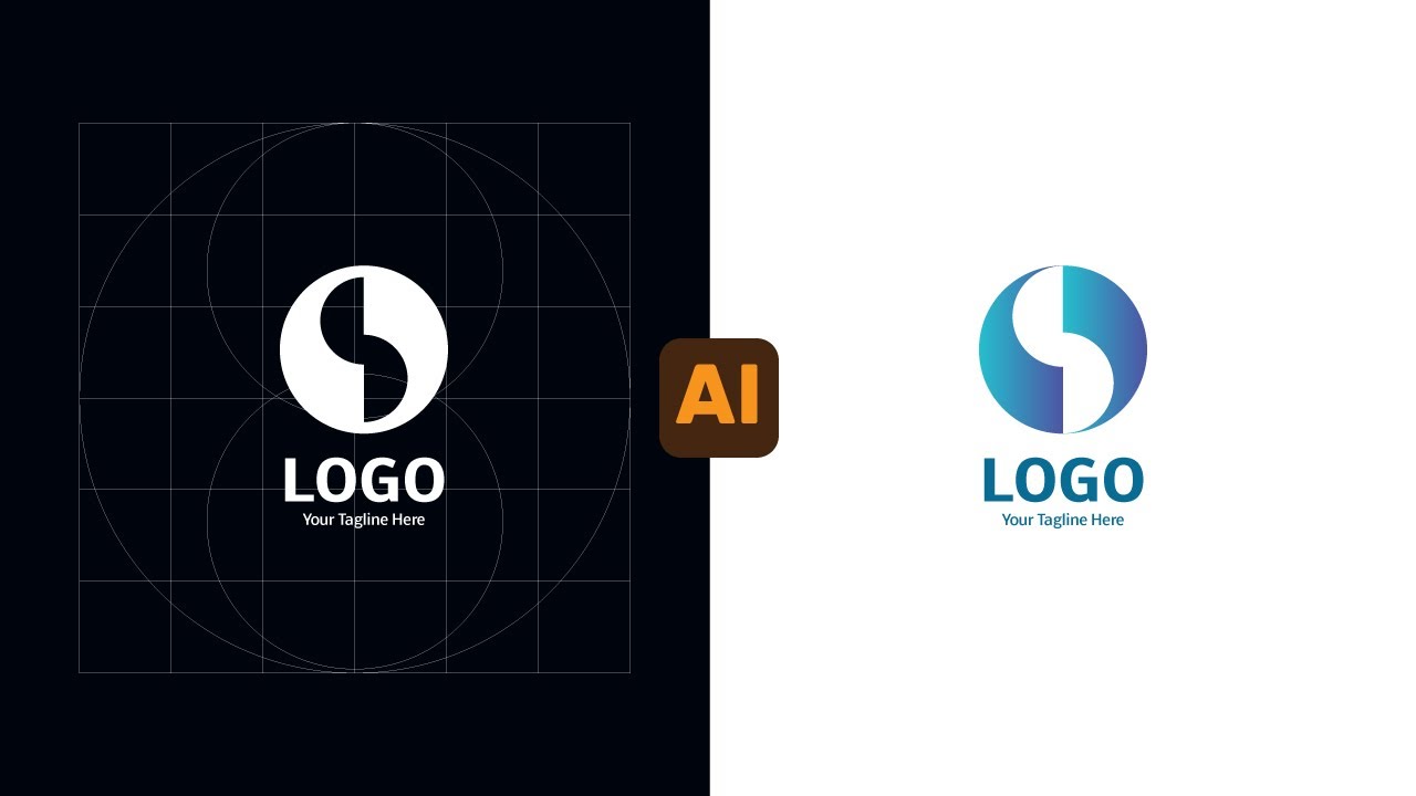 How To Make S Vector Letter Logo Design With Adobe Illustrator