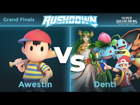 Rushdown 28   TLOC  Awestin Ness vs TLOC  Denti PT, Palutena Grand Finals   SSBU
