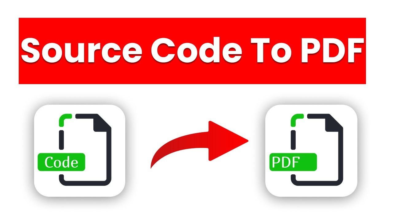 Source Code to PDF | Convert Code & Data Files to PDF