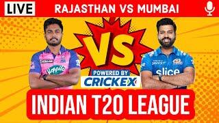 LIVE: RR vs MI, 44th Match | Live Scores & Hindi Commentary | Rajasthan Vs Mumbai | Live IPL 2022