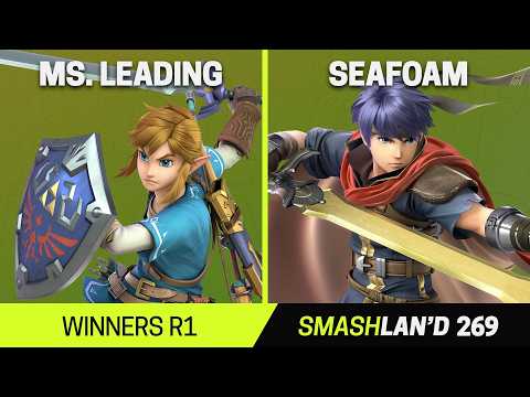 SmashLAN'd 269 Winners R1 - Ms. Leading (Link, Samus) vs seafoam (Ike, Hero) - SSBU Tournament
