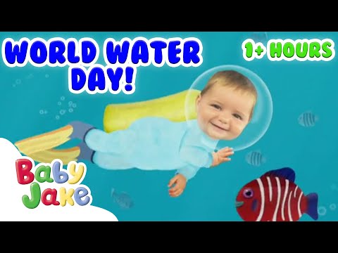 @BabyJakeofficial - 💦 WORLD WATER DAY! 💦 | Marathon | 1+ HOUR | Yacki Yacki Yoggi