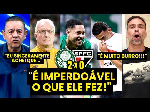 “É MUITO BURRO!!! O MAIOR CULPADO É ELE! É UM ABSURDO como…” VITÓRIA do PALMEIRAS sobre SÃO PAULO