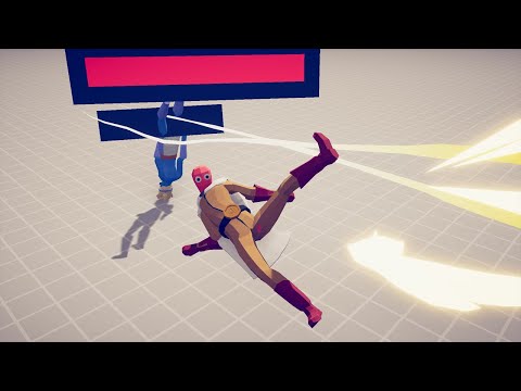ONE PUNCH MAN + HP BAR 1 vs 1 UNIT - TABS - Totally Accurate Battle Simulator