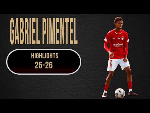 GABRIEL PIMENTEL - CENTRE BACK - SANTA CLARA U19 - 🇵🇹 25-26