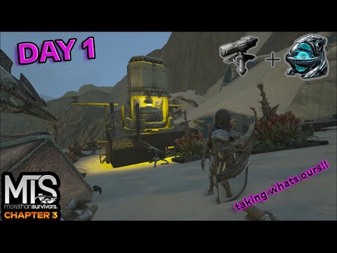 ARK | STARTING AGGRESIVE DAY 1 ON MTS WITH 150,000 HOUR TRIBE | Episode 1 - MTS