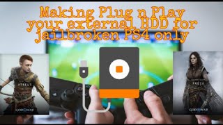PS4 Guide on how to make external hdd plug in play