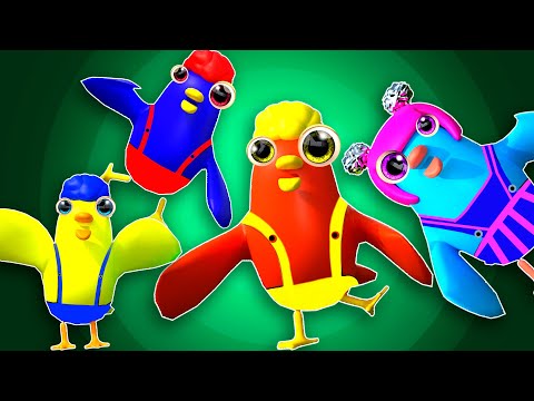 Chicks' Cheep Dance | D Billions Kids Songs