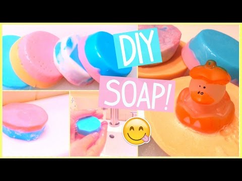 DIY SOAP!  MAKE YOUR OWN SOAP! - Instructables