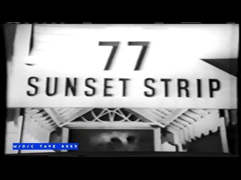 WOC Tape 0059 Commercial Compilation "77 Sunset Strip" - 1960s