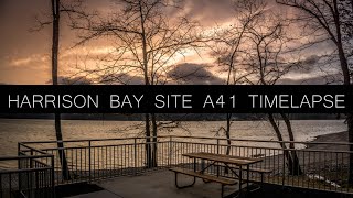 preview picture of video 'HARRISON BAY STATE PARK - SITE A41 SUNSET TIMELAPSE IN 4K - GoPro Hero3 BE'