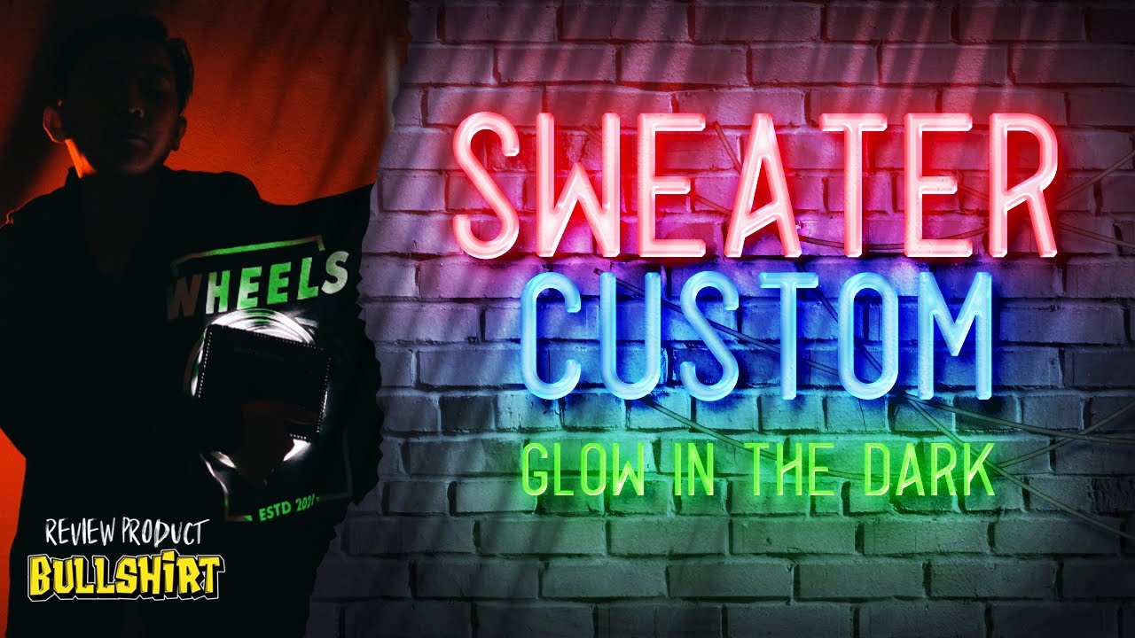 Hoodie Glow in The Dark