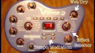 Video thumbnail for Behringer V-Amp 2 Demo by guitarsnoop