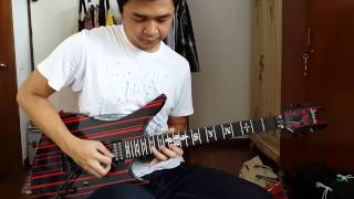 Bach Partita in D minor - Paul Gilbert (Guitar Cover)