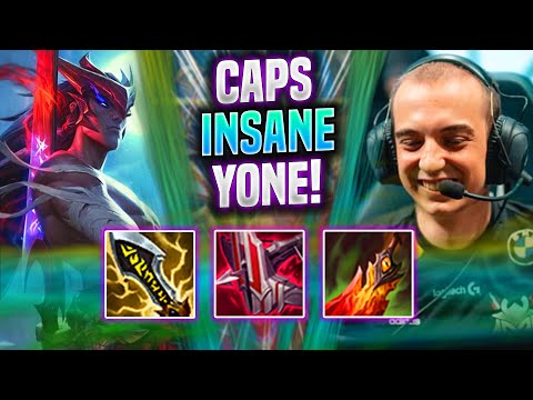 CAPS IS INSANE WITH YONE! - G2 Caps Plays Yone Mid vs Olaf! | Season 2022