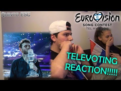 Eurovision 2019 Televoting Live Reaction - Quinto ESC