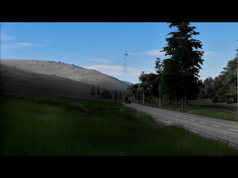 A4 Skyhawk MK82 Snake Eye ripple drop mission DSC