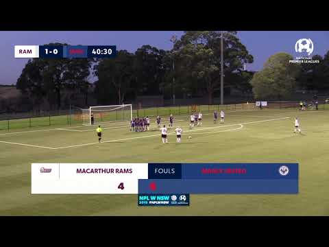 Round 12 - NPL NSW Women's Macarthur Rams v Manly United