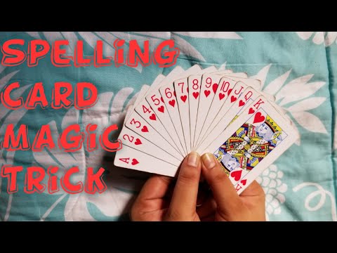 How to do the Spelling Card Magic Trick|TRICK REVEALED|Cards Tricks @gamesreflection