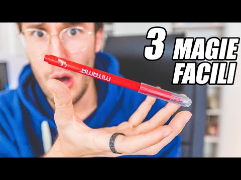 3 MAGIE FACILISSIME CON UN PENNARELLO / Tutorial