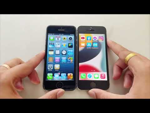 iOS 15.4 beta 1 vs iOS 6 🫠