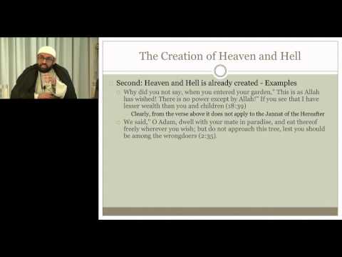 Qur'anic Eschatology class - Week 7 - Sheikh Jaffer H. Jaffer