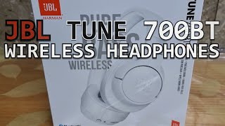 Video thumbnail for JBL Tune 700BT wireless headphones review by techgurl