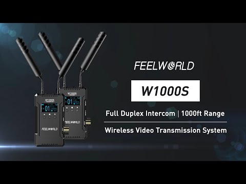 FEELWORLD W1000H Video Transmission System Dual HDMI Full Duplex Intercom Live Streaming