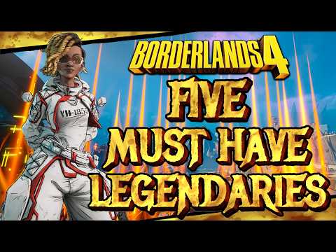 5 Must Have Legendary Weapons at Level 50 (UVHM 5) Borderlands 4 Best End Game Legendaries!