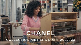 Chanel Whitney Peak in the Fashion Métiers d'art Ateliers