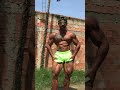 Muscle worship green short now