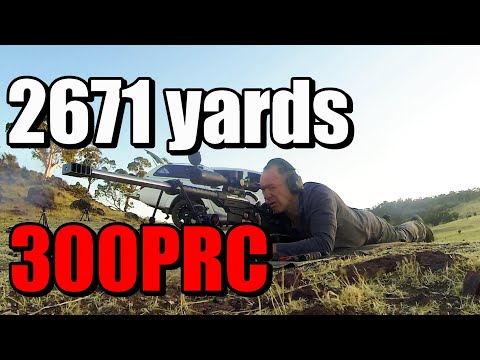 300PRC at 2600+ yards