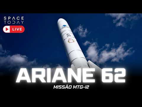 LANÇAMENTO DO ARIANE 62 DIRETAMENTE DA GUIANA FRANCESA !! | MISSÃO MTG-I2