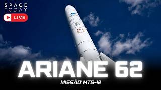 LANÇAMENTO DO ARIANE 62 DIRETAMENTE DA GUIANA FRANCESA !! | MISSÃO MTG-I2