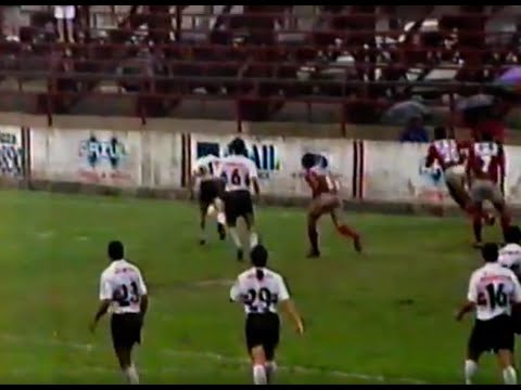 PORTUGUESA SANTISTA 1x2 BOTAFOGO-SP - Campeonato Paulista Série A2 1995 -TV Thathi