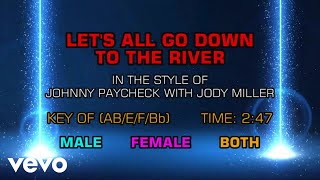 Johnny Paycheck with Jody Miller - Let&#39;s All Go Down To The River (Karaoke)