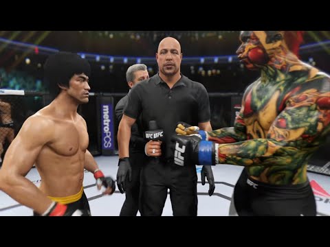 Bruce Lee vs. Dragon (EA Sports UFC 2) - Epic Battle 💯 🐲 - Dragon Fights 🐉
