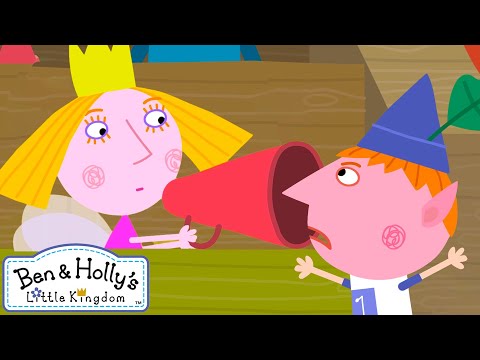 The Elf Games | S1: E12 | Ben and Holly's Little Kingdom | Kids Cartoons