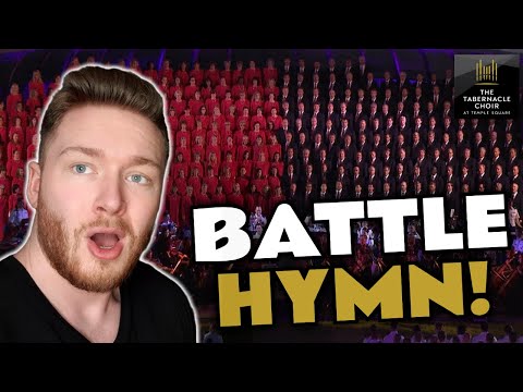 Swedish Dude Reaction to "Battle Hymn of the Republic" Mormon Tabernacle Choir LIVE West Point Band