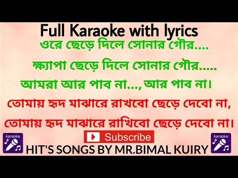 Tomay Hrid Majhare Rakhbo Karaoke with Lyrics (তোমায় হৃদ মাঝারে রাখবো) Folk Karaoke Full Song 🔥🔥🔥🔥🔥