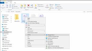 Windows 10 Copy Files or Folders to a USB Stick