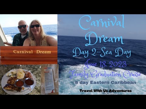 Thumbnail for Sea Day Highlights on Carnival Dream! 🎉 Day 2 of Our Eastern Caribbean Adventure