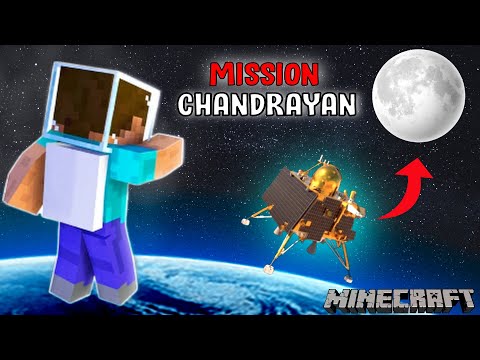 Rawking - Moon Exploration in Minecraft | Mission Chandrayaan