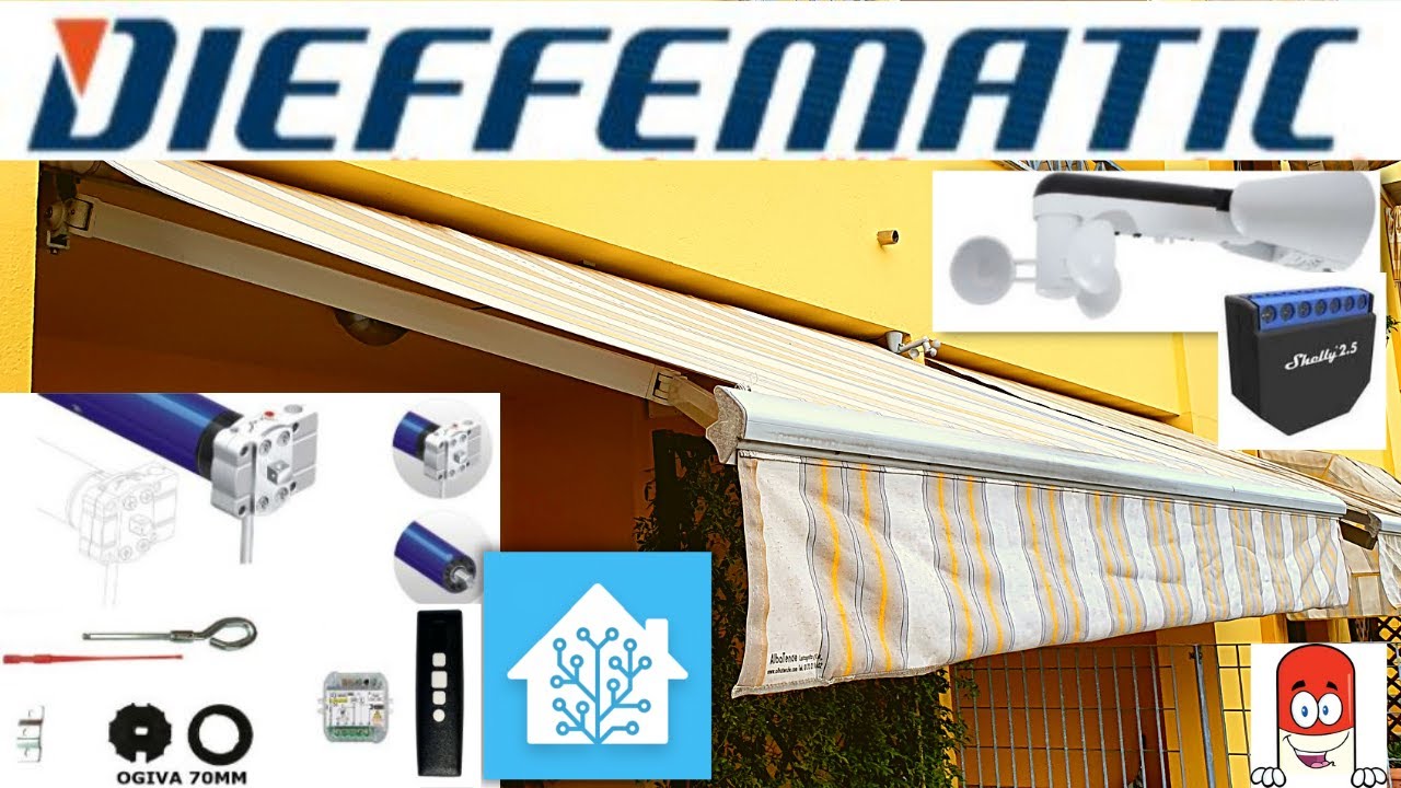 Watch Now TENDA DA SOLE MOTORIZZATA CON LA DIEFFEMATIC E COMANDATA DA ALEXA SHELLY E HOME ASSISTANT, FAI DA TE TENDA DA SOLE MOTORIZZATA CON LA DIEFFEMATIC E COMANDATA DA ALEXA SHELLY E HOME ASSISTANT, FAI DA TE