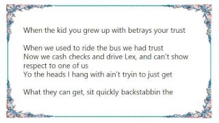 KRS-One - A Friend Lyrics