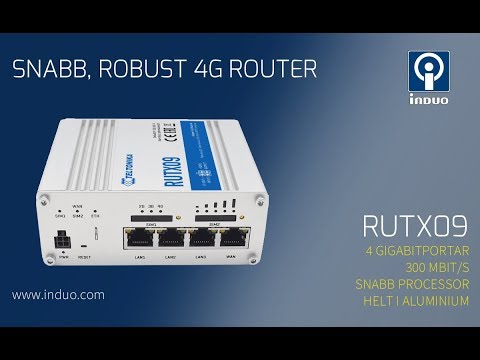 Šakotuvas TELTONIKA IOT ROUTER RUTX12 2XLTE+ETH+WIFI video