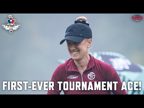 Missy Gannon FIRST-EVER Tournament Ace! (352 ft) | 2025 MVP Open
