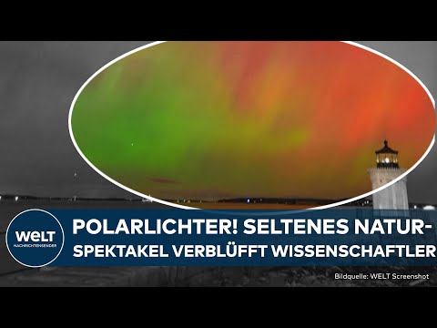 Video Thumbnail: AURORA BOREALIS: Polarlichter! Seltenes Naturspektakel verblüfft Wissenschaftler