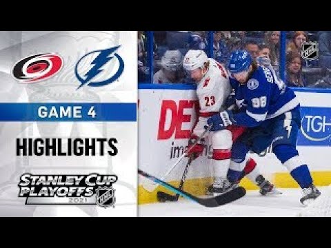 Second Round, Gm4: Hurricanes @ Lightning 6/5/21 | NHL Highlights