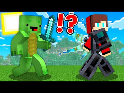 OVERSPEED Speedrunner VS Hunter in Minecraft JJ and Mikey in Minecraft Challenge Maizen Mizen Mazien